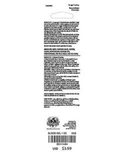 Gel Blood Liquid - 1 Oz. -Forum Novelties Shop 00111484 b