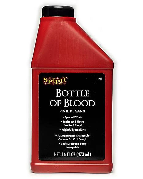 Bottle Of Blood - 16 Oz. 5 Bottle Of Blood - 16 Oz. - Image 3
