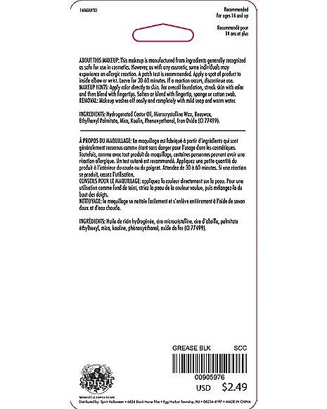 Black Grease Makeup 4 Black Grease Makeup - Image 2