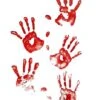 Floor Gore Bloody Human Handprints Decoration -Forum Novelties Shop 01104223 a