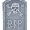 15 Inch Skull And Bones Tombstone 2 15 Inch Skull And Bones Tombstone -Forum Novelties Shop 01115989 a