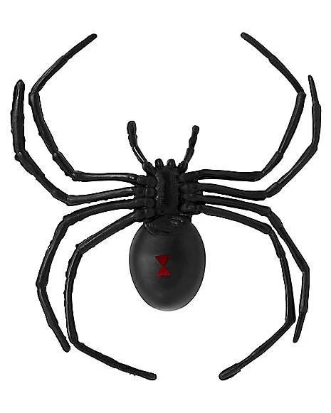 6 Inch Black Widow Spider 3 6 Inch Black Widow Spider