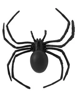 6 Inch Black Widow Spider 6 6 Inch Black Widow Spider -Forum Novelties Shop 01155852 b