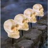 7.5 Inch LED Strobing Skull Head Lawnstakes -Forum Novelties Shop 01162650 a