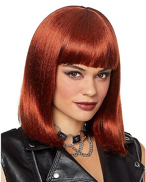 Auburn Pageboy Wig 3 Auburn Pageboy Wig