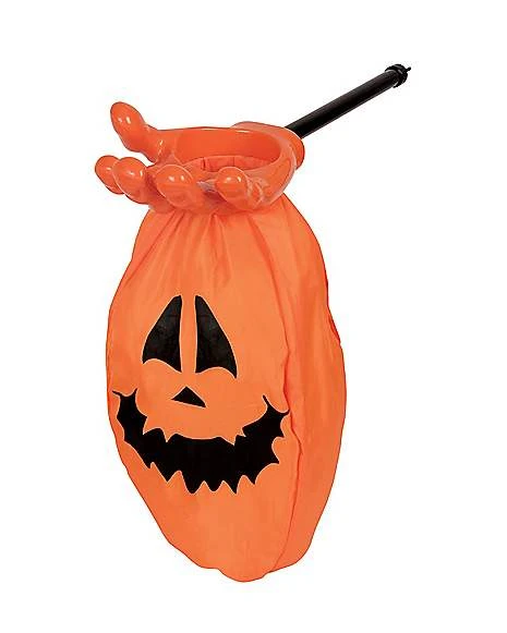 Pumpkin Loot Scoop Treat Bag 3 Pumpkin Loot Scoop Treat Bag