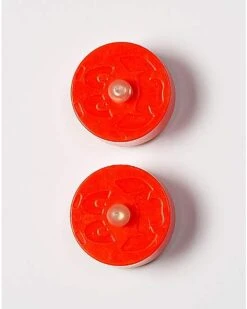 Flickering Pumpkin Tealights -Forum Novelties Shop 01319318 c