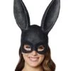 Black Glitter Bunny Mask -Forum Novelties Shop 01347780 a
