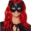 Black Cat Party Eye Mask -Forum Novelties Shop 01353382 a