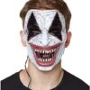 Laughing EL Wire Riot Clown Half Mask -Forum Novelties Shop 01359504 a