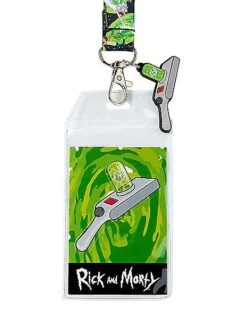 Rick And Morty Lanyard
