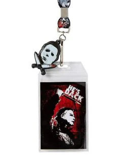 Michael Myers Lanyard - Halloween -Forum Novelties Shop 01407337 c