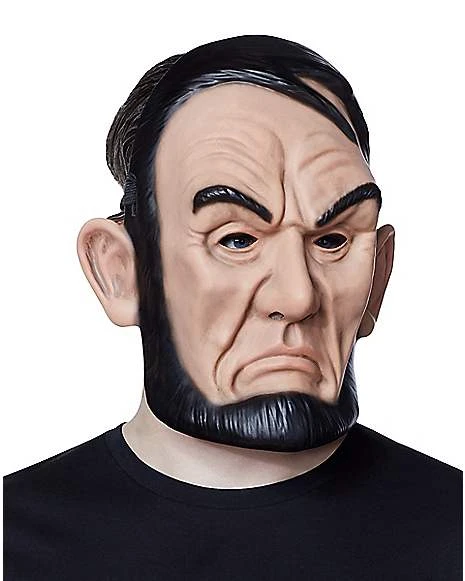 Abe Lincoln Half Mask - The Purge Election Year 4 Abe Lincoln Half Mask - The Purge Election Year - Image 2