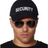 Black Security Hat 1 Black Security Hat -Forum Novelties Shop 01428051 a