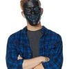 Black And Blue EL Wire Half Mask -Forum Novelties Shop 01429216 a