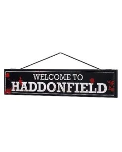 Welcome To Haddonfield Sign - Halloween -Forum Novelties Shop 01455856 c