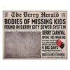 Derry Herald Newspaper Sign - It -Forum Novelties Shop 01455948 a