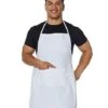 Adult White Apron