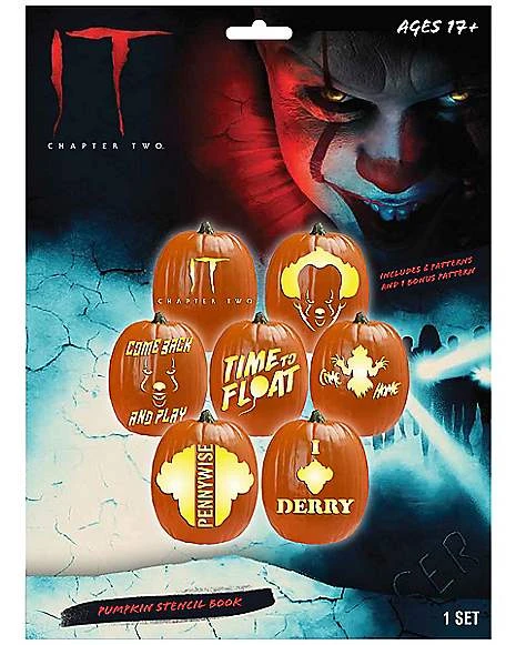 Pumpkin Carving Stencils - It Chapter 2 3 Pumpkin Carving Stencils - It Chapter 2