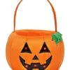 Light-Up Pumpkin Plush Treat Bucket 1 Light-Up Pumpkin Plush Treat Bucket -Forum Novelties Shop 01466705 a