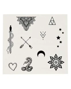 Mini Temporary Tattoos - 20 Pack -Forum Novelties Shop 01473982 c