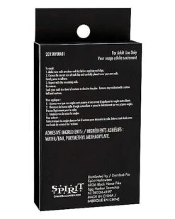 Red And Black Press On Nails -Forum Novelties Shop 01474220 d