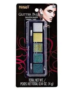 Green Glitter Palette - 5 Count 7 Green Glitter Palette - 5 Count -Forum Novelties Shop 01474287 c