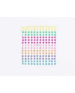 Neon Press On Gem Stones 180 Piece Set 7 Neon Press On Gem Stones 180 Piece Set -Forum Novelties Shop 01474568 c