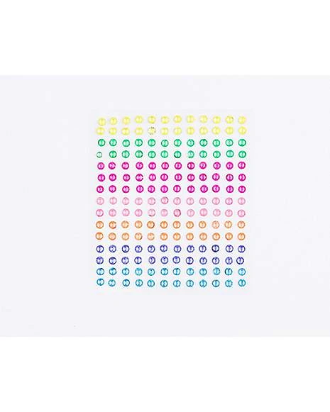 Neon Press On Gem Stones 180 Piece Set 5 Neon Press On Gem Stones 180 Piece Set - Image 3