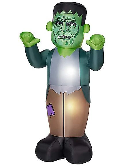 8 Ft LED Frankenstein Inflatable Decoration 4 8 Ft LED Frankenstein Inflatable Decoration - Image 2