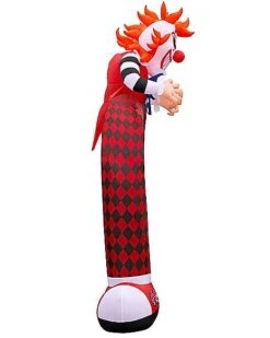 12 Ft LED Scary Clown Archway Inflatable Decoration 10 12 Ft LED Scary Clown Archway Inflatable Decoration -Forum Novelties Shop 01476605 c