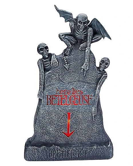 LED Here Lies Beetlejuice Tombstone 3 LED Here Lies Beetlejuice Tombstone
