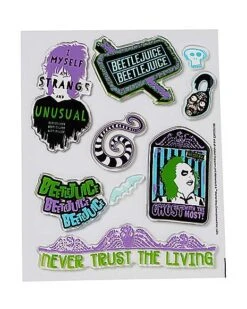 Beetlejuice Gel Clings -Forum Novelties Shop 01487982 c
