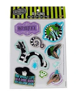 Beetlejuice Gel Clings -Forum Novelties Shop 01487982 d
