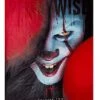 Pennywise Fleece Blanket - It -Forum Novelties Shop 01492321 a