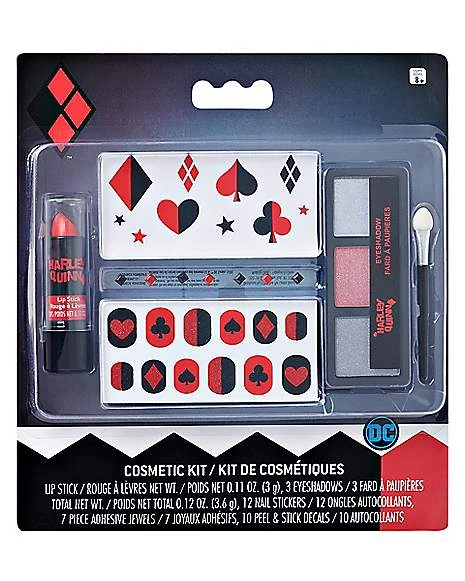 Harley Quinn Makeup Kit - DC Comics 4 Harley Quinn Makeup Kit - DC Comics - Image 2
