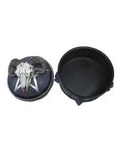 Mystical Arts Ram Skull Trinket Box -Forum Novelties Shop 01498252 d