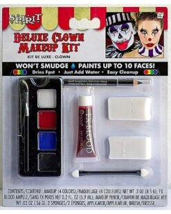 Deluxe Clown Makeup Kit