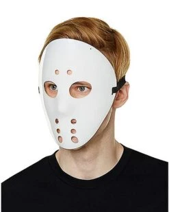 Glow In The Dark Hockey Half Mask -Forum Novelties Shop 01501089 c
