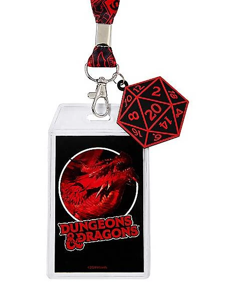 Dungeons & Dragons Lanyard 3 Dungeons & Dragons Lanyard