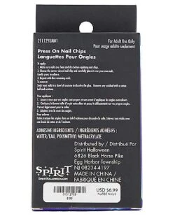 Nurse Press-On Nails -Forum Novelties Shop 01512789 c