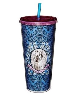 Living Marry The Dead Corpse Bride Cup With Straw - 20 Oz.