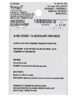 Spooky Nail Stickers -Forum Novelties Shop 01519610 c