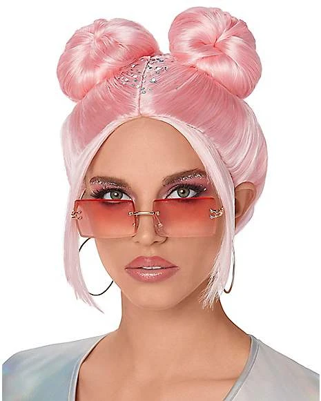 Space Cowgirl Buns Wig 3 Space Cowgirl Buns Wig