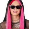 Pink And Black Money Piece Wig -Forum Novelties Shop 01519743 a