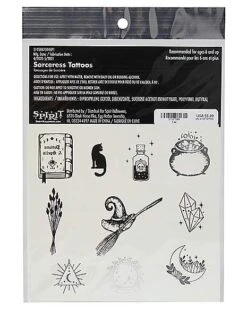 Kids Sorceress Temporary Tattoos -Forum Novelties Shop 01527589 c