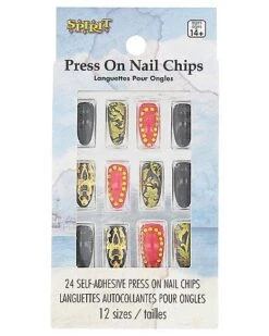 Pirate Press-On Nails -Forum Novelties Shop 01534312 b