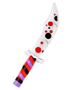 Kids Polka Dot Scary Clown Knife