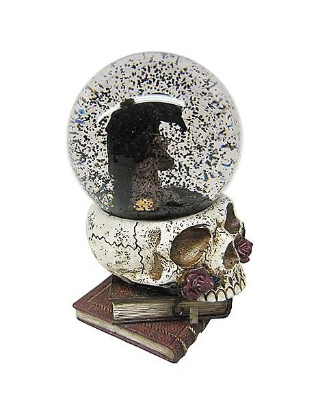 Gothic Noir Raven Snow Globe 5 Gothic Noir Raven Snow Globe - Image 3
