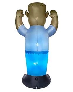8 Ft Light-Up Wolfman Inflatable Decoration -Forum Novelties Shop 01547462 d